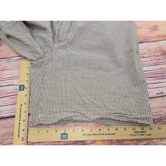 Peter Millar Mens Brown Check Shorts Size 44 - Picture 5 of 5